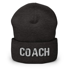 Coach Cuffed Trainer Beanie - Sport Coach Beanie