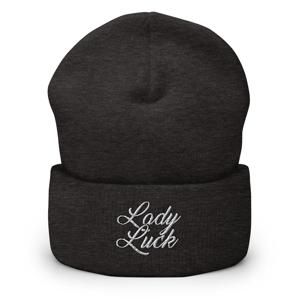 Lady Luck Cuffed Beanie - Lucky Fortune Hat