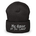 Mi Amor Im the Snack Cuffed Beanie - Funny Statement Beanie