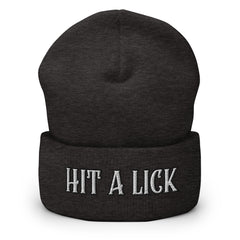 Hit a Lick Cuffed Beanie - Seize Opportunities
