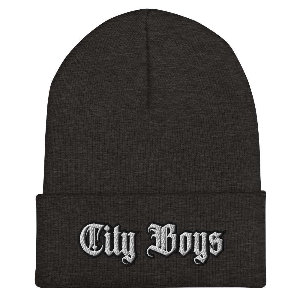 City Boys Cuffed Beanie - the boys, bois, city gang