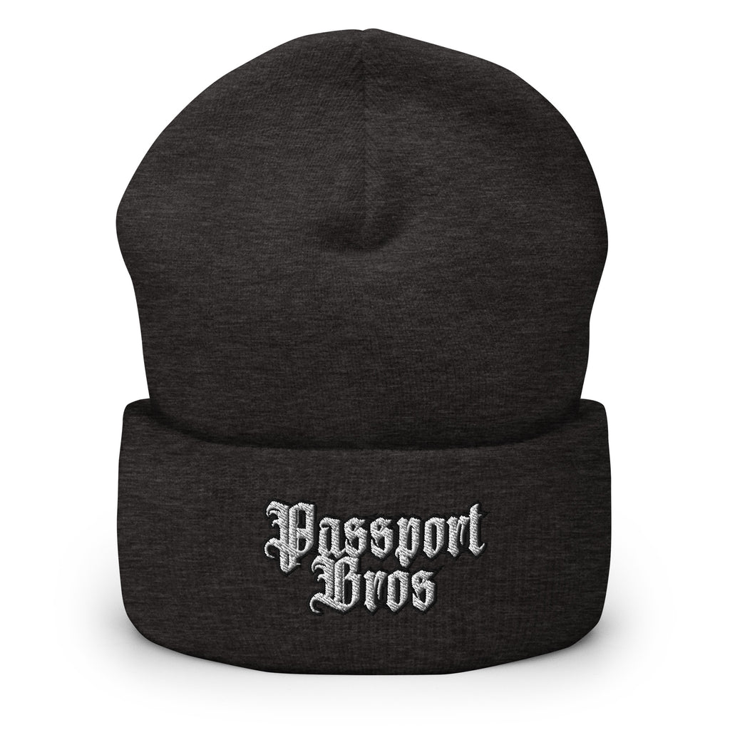 Passport Bros Cuffed Beanie - Foreign Woman Hunter
