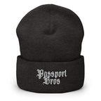 Passport Bros Cuffed Beanie - Foreign Woman Hunter
