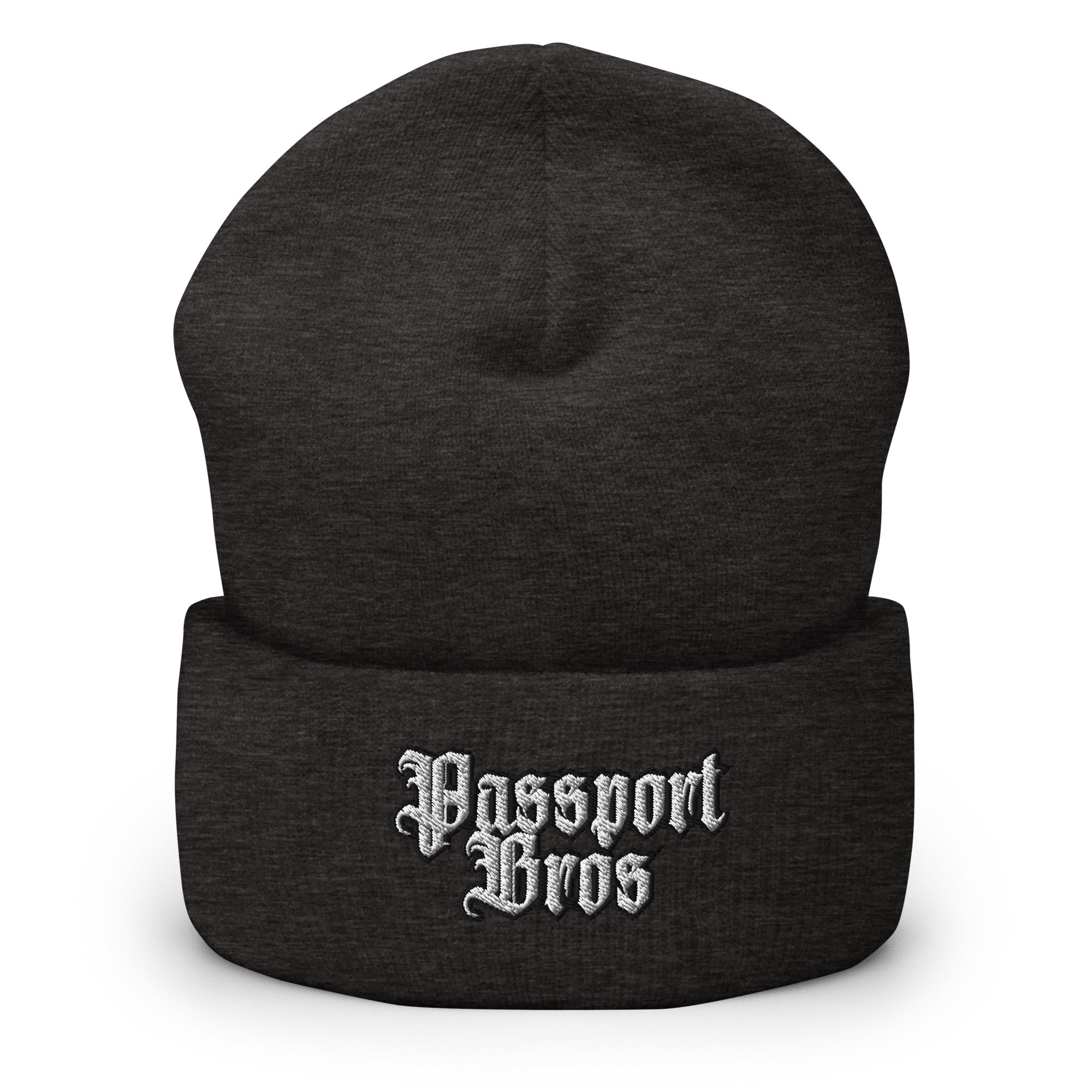 Passport Bros Cuffed Beanie - Foreign Woman Hunter
