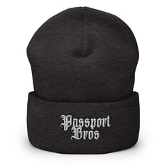 Passport Bros Cuffed Beanie - Foreign Woman Hunter