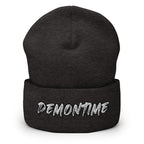 Demontime Cuffed Beanie - Demon Time Satanic Beanie