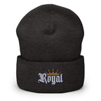 Royal Crown Cuffed Beanie - Royalty Crown Beanie