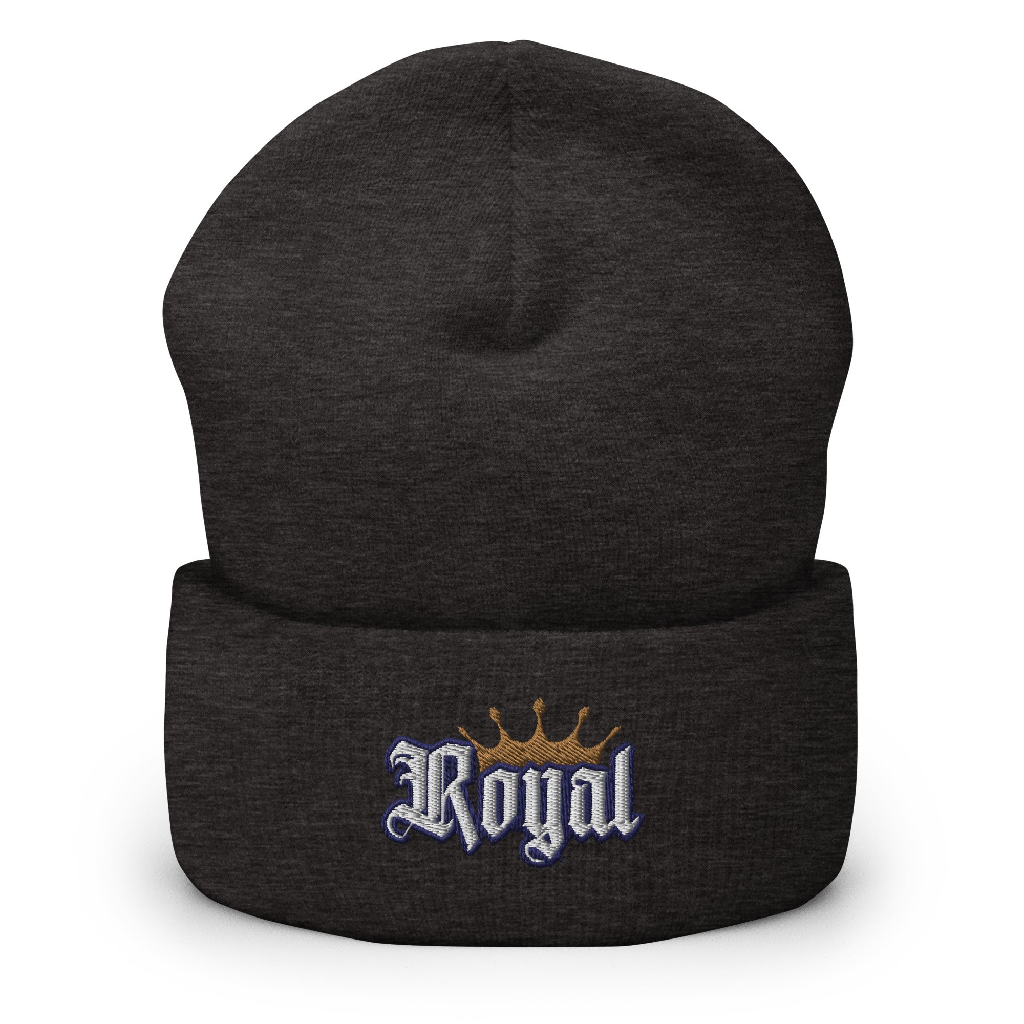 Royal Crown Cuffed Beanie - Royalty Crown Beanie