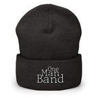 One Man Band Cuffed Beanie - Solo Musician, Band, Singer