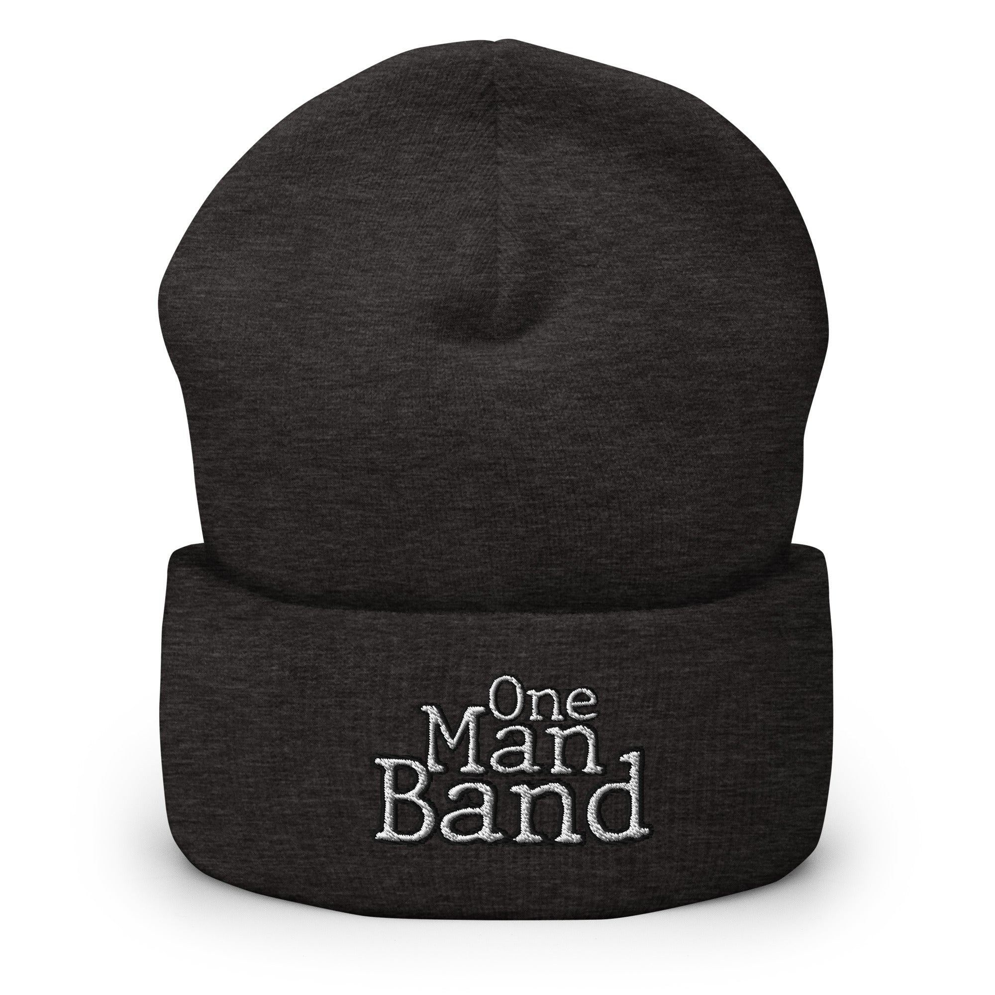 One Man Band Cuffed Beanie - Solo Musician, Band, Singer