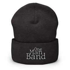 One Man Band Cuffed Beanie - Solo Musician, Band, Singer