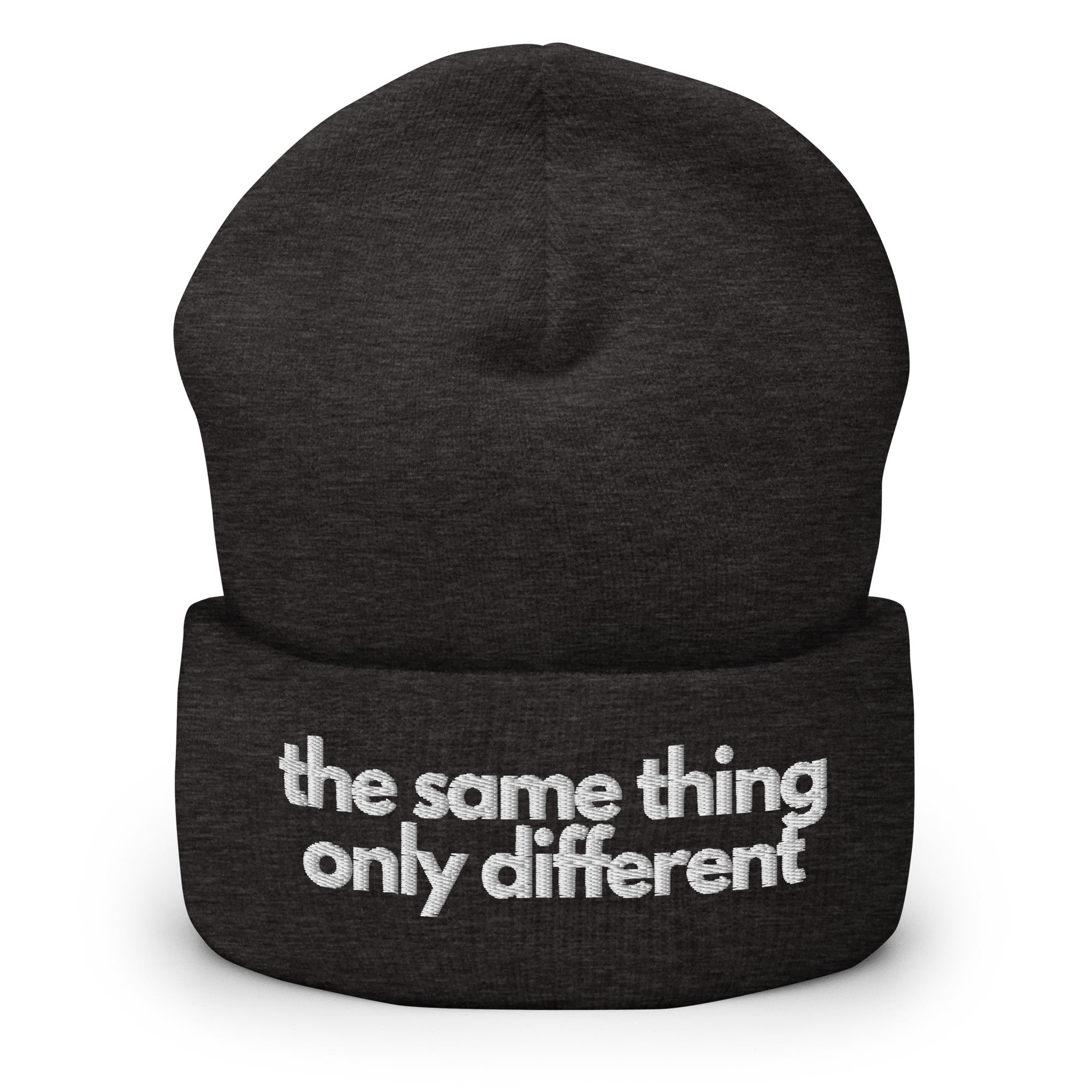 The Same Thing Only Different Cuffed Beanie - Equality Beanie