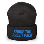 Smoke The Philly Pack Cuffed Beanie - Philadelphia NBA playoffs Basketball