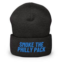 Smoke The Philly Pack Cuffed Beanie - Philadelphia NBA playoffs Basketball