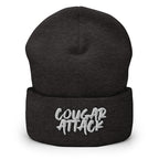 Cougar Attack Cuffed Beanie - MILF Mommy Cougar Beanie