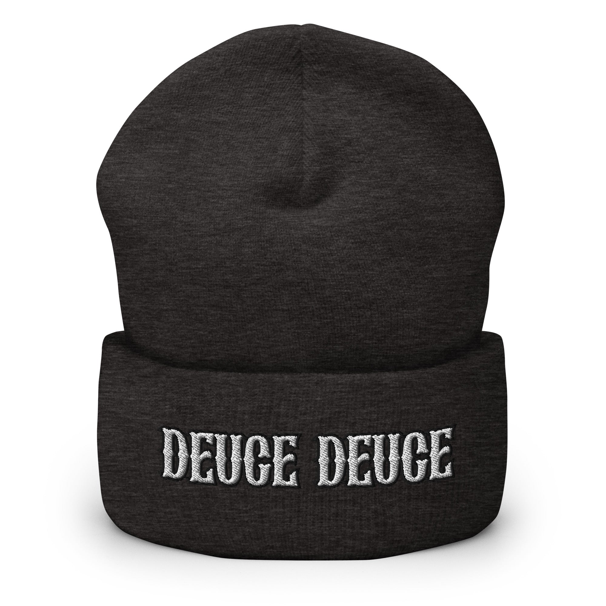 Deuce Deuce Gun Cuffed Beanie - .22 Caliber Gun