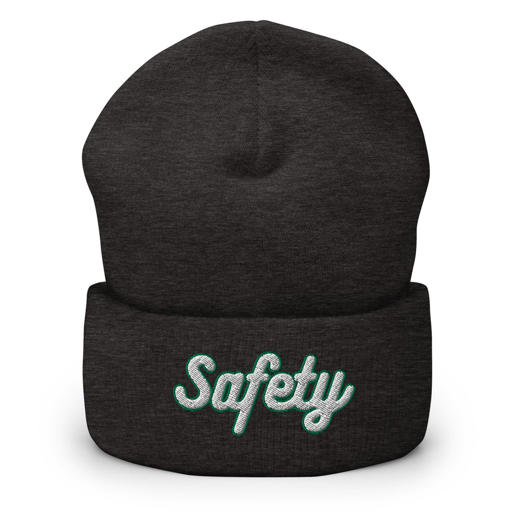 Safety Cuffed Beanie - Health and Safety Reminder Beanie