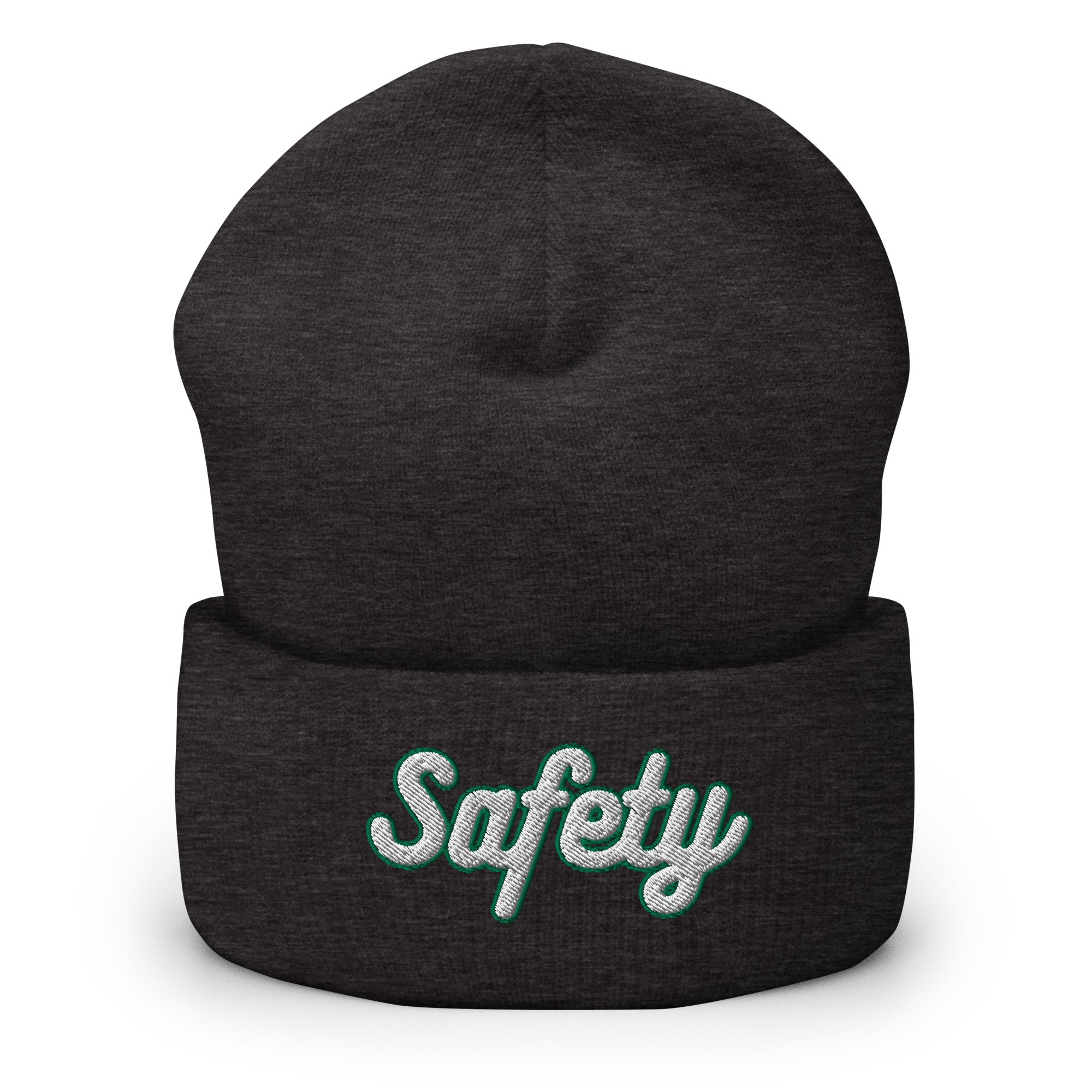Safety Cuffed Beanie - Health and Safety Reminder Beanie