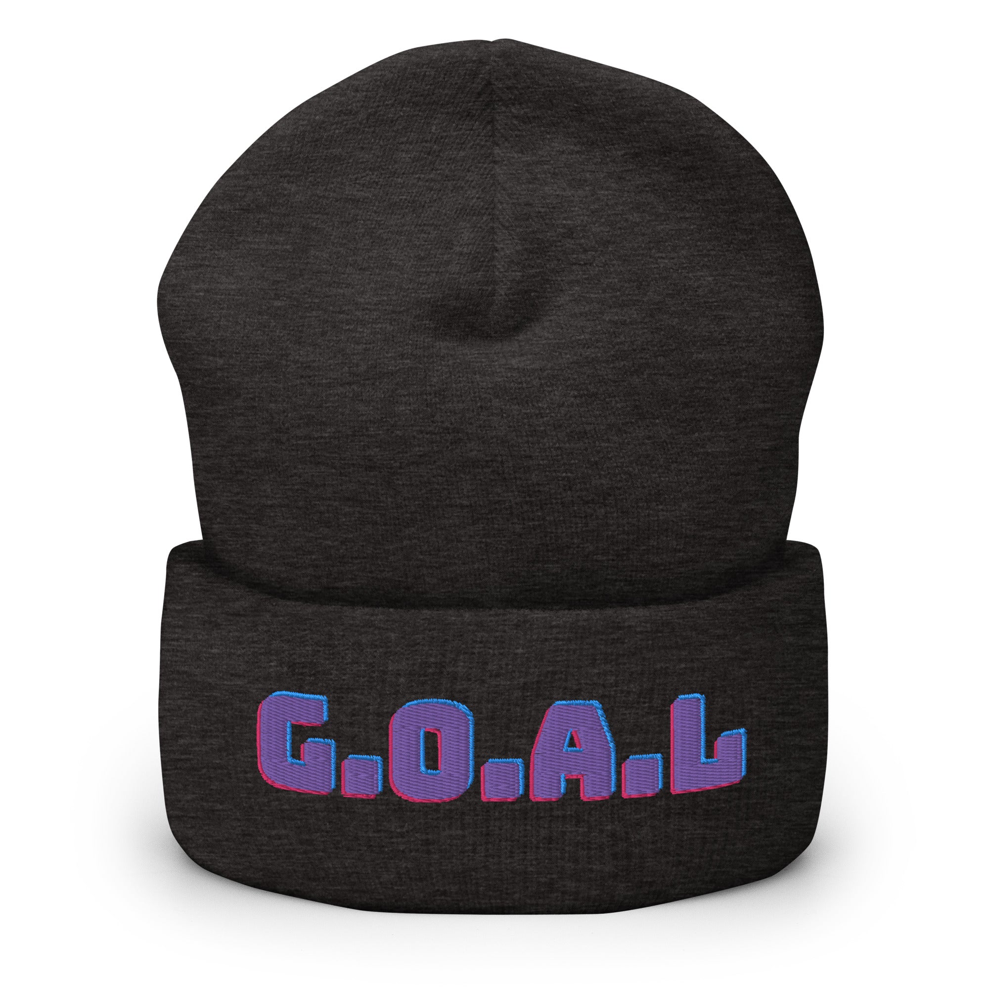 Goal Cuffed Beanie - Goals Statement Modern Beanie