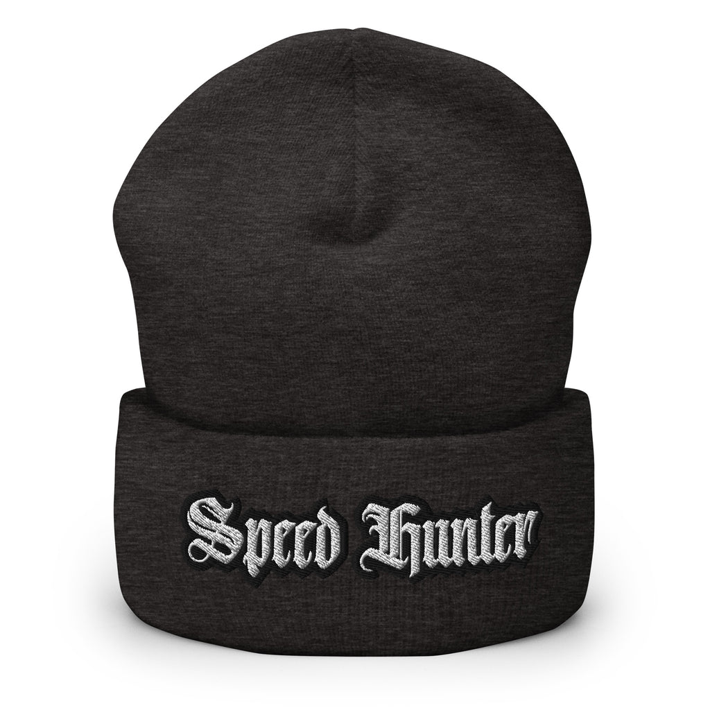 Speed Hunter Cuffed Beanie - Motorsports Statement Beanie