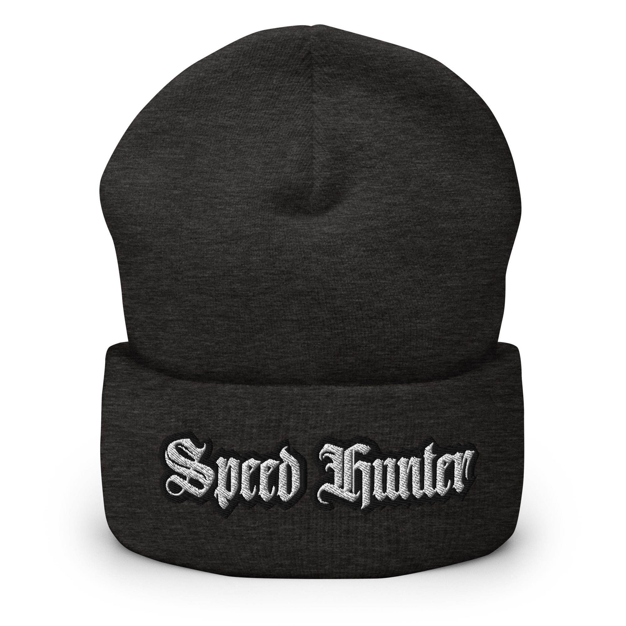 Speed Hunter Cuffed Beanie - Motorsports Statement Beanie