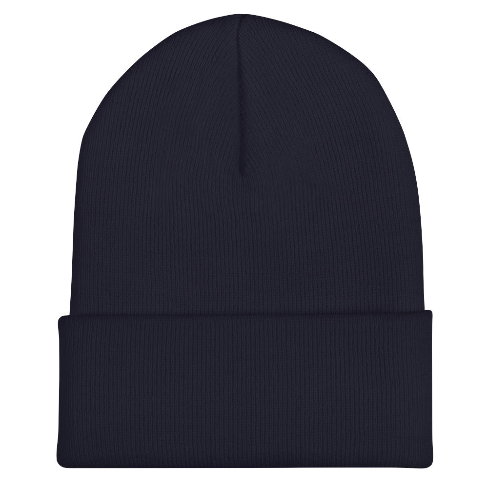 Never Let Them Know Your Next Move Cuffed Beanie