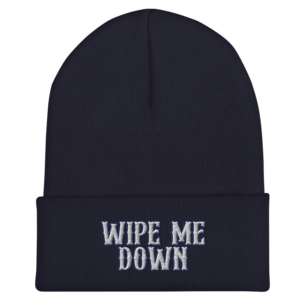 Wipe Me Down Cuffed Beanie