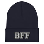 BFF Best Friend Cuffed Beanie - Best Friend Forever Pair Beanie