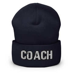 Coach Cuffed Trainer Beanie - Sport Coach Beanie