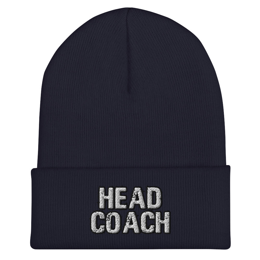 Head Coach Cuffed Trainer Beanie - Sport Head Coach