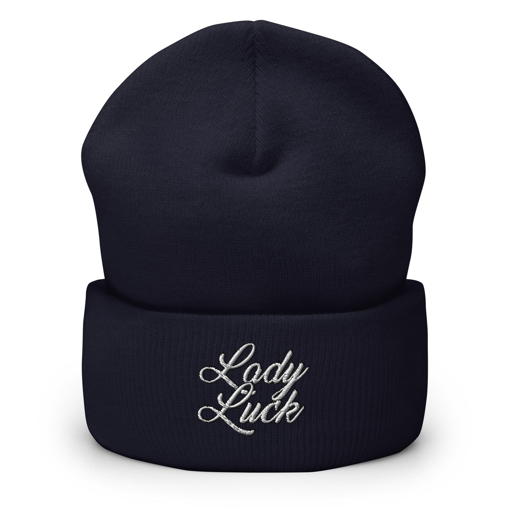 Lady Luck Cuffed Beanie - Lucky Fortune Hat