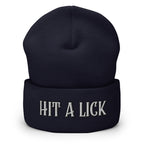 Hit a Lick Cuffed Beanie - Seize Opportunities
