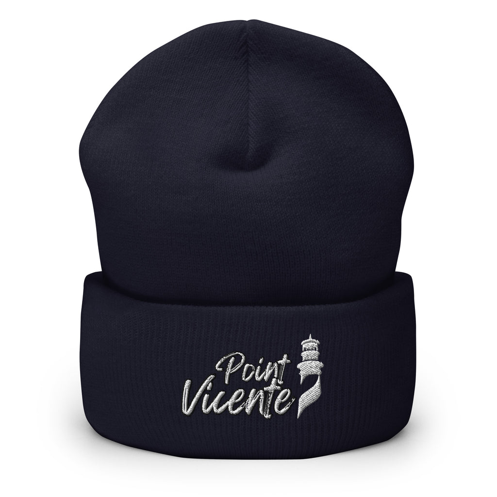Point Vicente Lighthouse California Cuffed Beanie