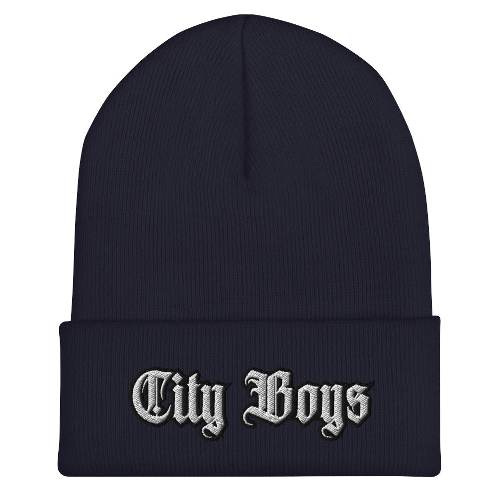 City Boys Cuffed Beanie - the boys, bois, city gang