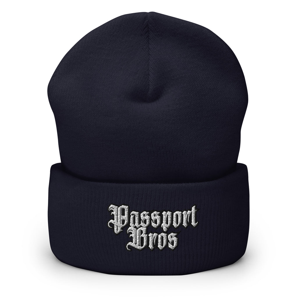 Passport Bros Cuffed Beanie - Foreign Woman Hunter