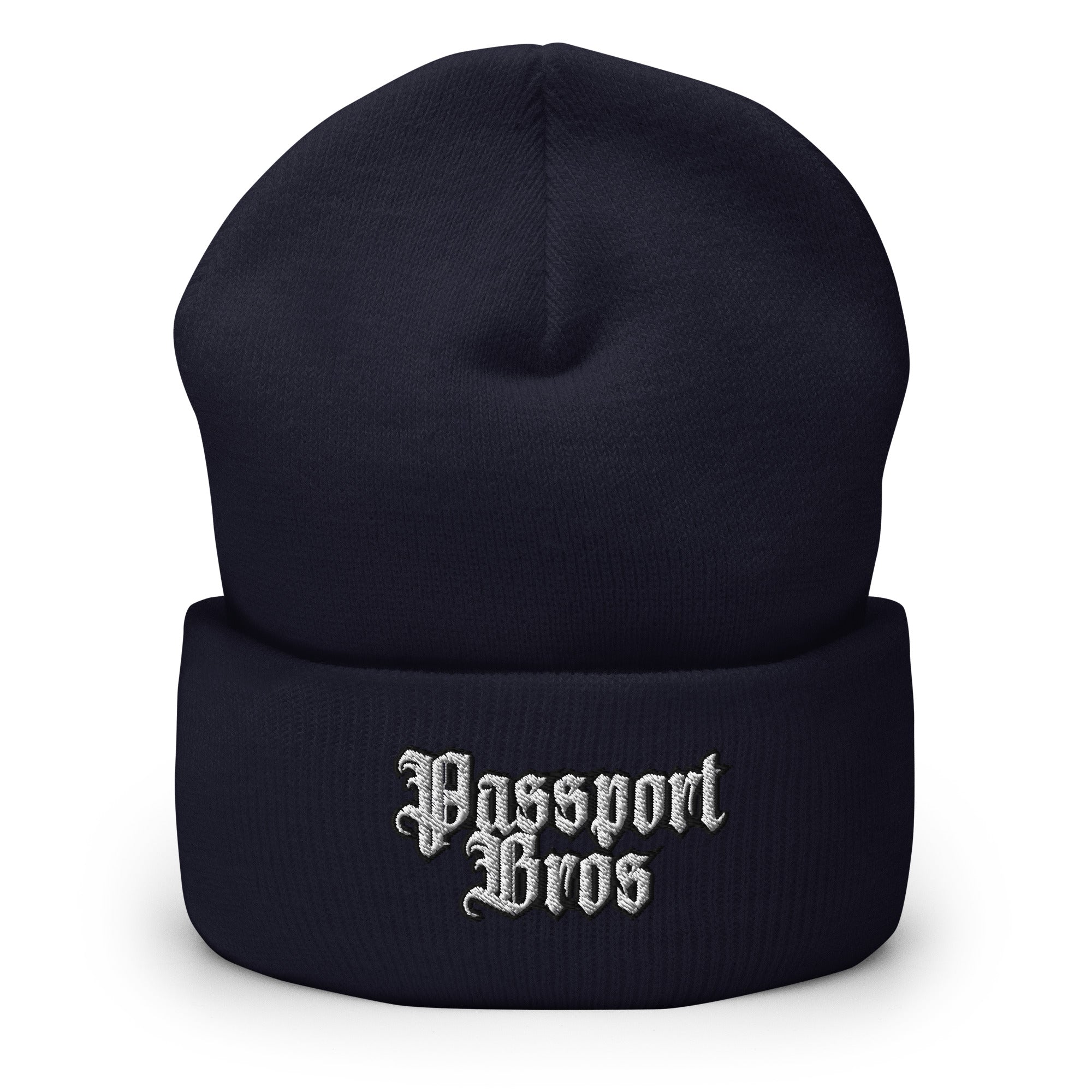Passport Bros Cuffed Beanie - Foreign Woman Hunter