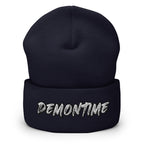 Demontime Cuffed Beanie - Demon Time Satanic Beanie