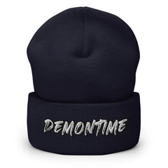 Demontime Cuffed Beanie - Demon Time Satanic Beanie