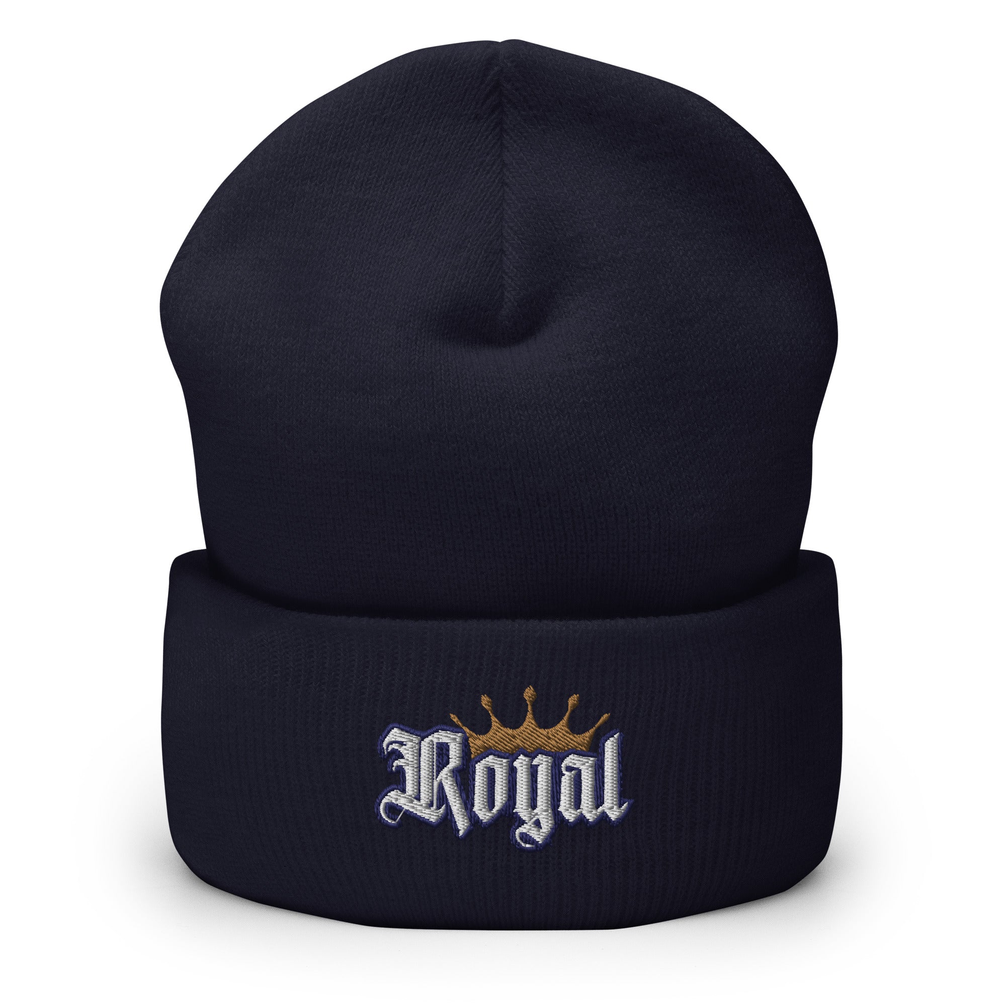 Royal Crown Cuffed Beanie - Royalty Crown Beanie