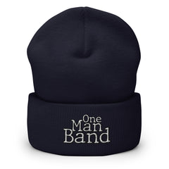 One Man Band Cuffed Beanie - Solo Musician, Band, Singer