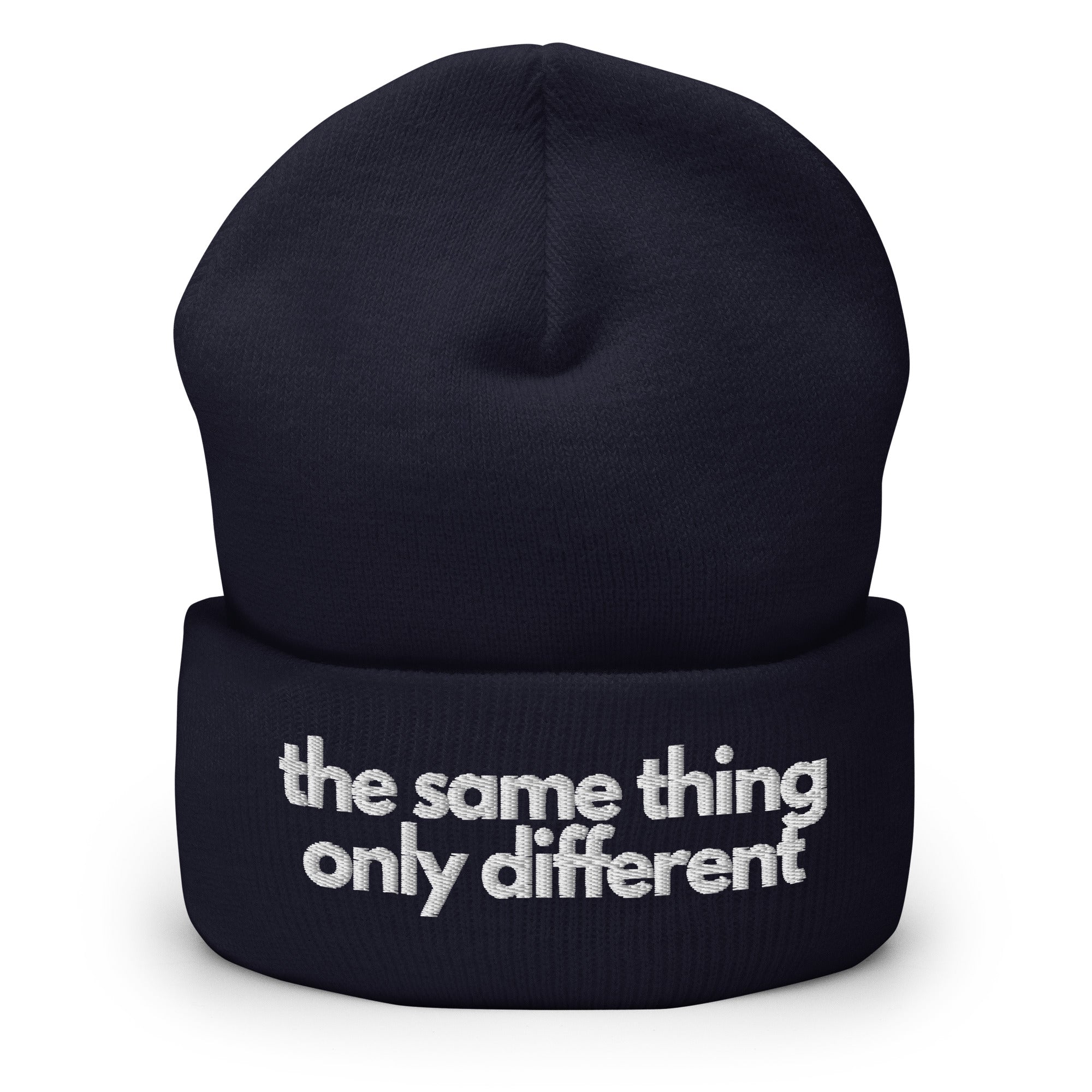 The Same Thing Only Different Cuffed Beanie - Equality Beanie