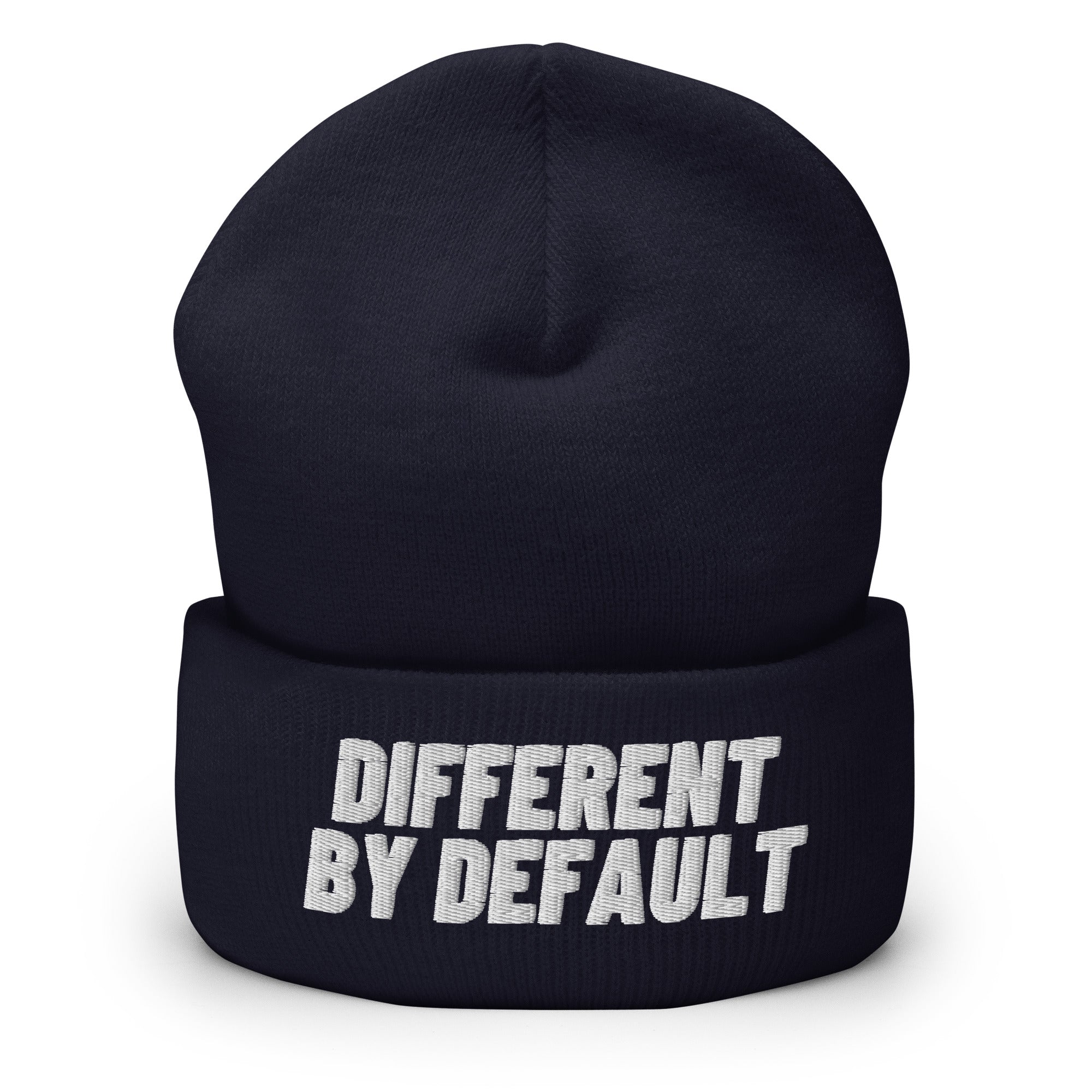Different By Default Cuffed Beanie - Embrace Differences