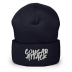 Cougar Attack Cuffed Beanie - MILF Mommy Cougar Beanie