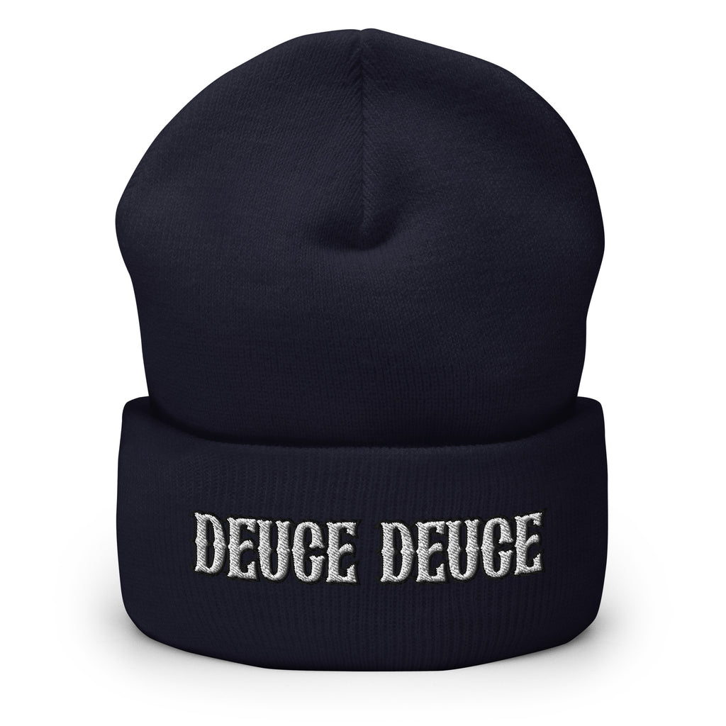 Deuce Deuce Gun Cuffed Beanie - .22 Caliber Gun