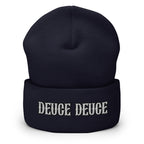 Deuce Deuce Gun Cuffed Beanie - .22 Caliber Gun