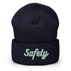 Safety Cuffed Beanie - Health and Safety Reminder Beanie