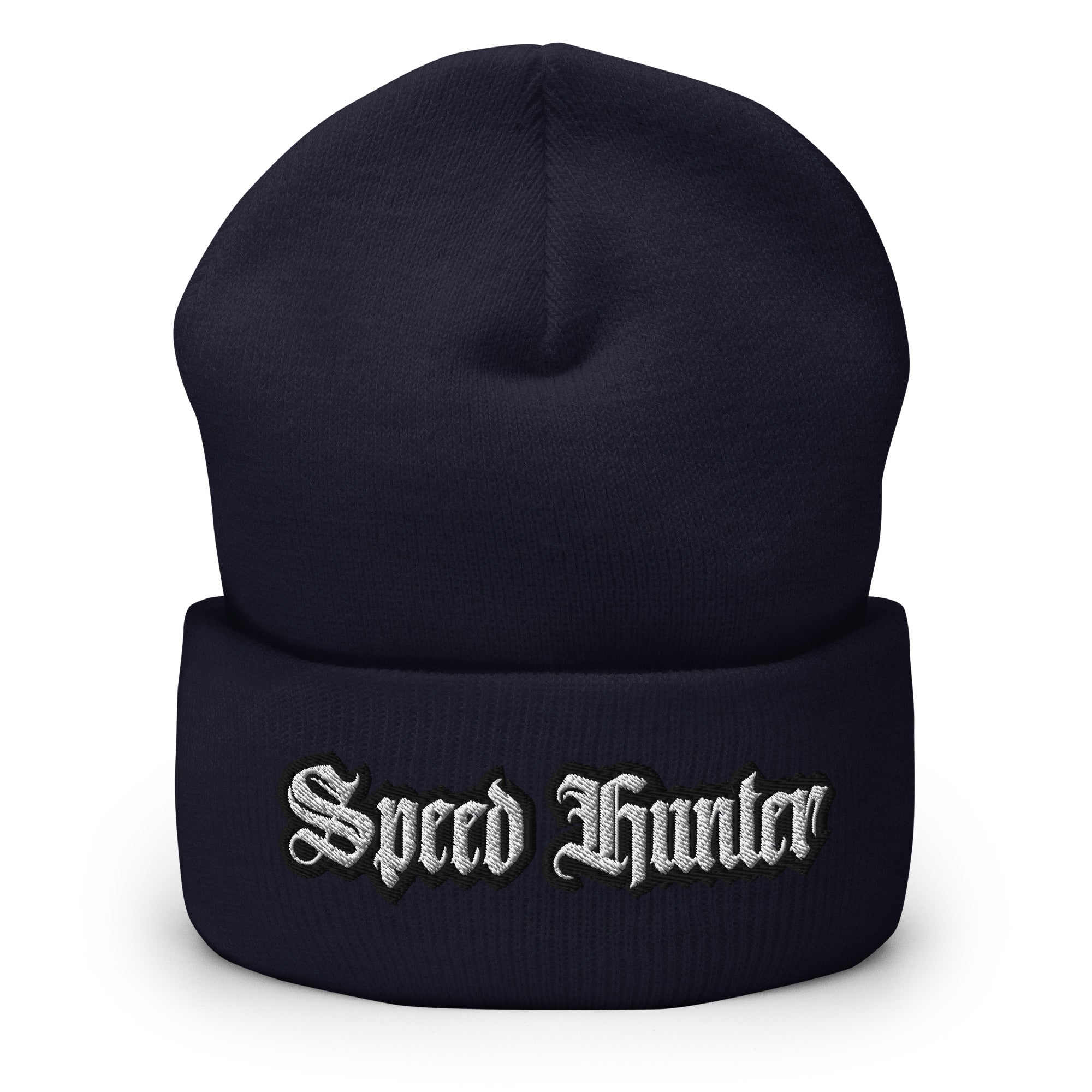 Speed Hunter Cuffed Beanie - Motorsports Statement Beanie