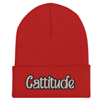 Cattitude Beanie - Cat Lover Attitude