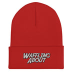 Waffling About Cuffed Beanie - Waffles, Messing Around, Hats, Dad beanie, Dad Hat