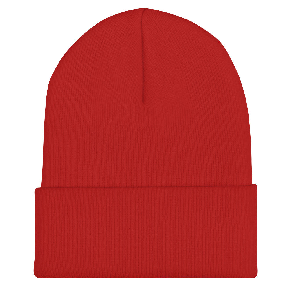 Never Let Them Know Your Next Move Cuffed Beanie
